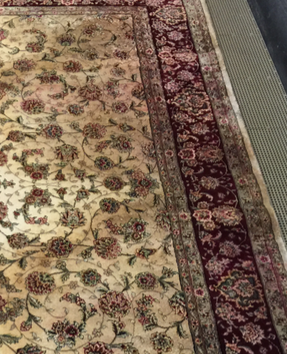 Before Oriental Rug Cleaning in San Francisco Bay Area | Zoom Rugs